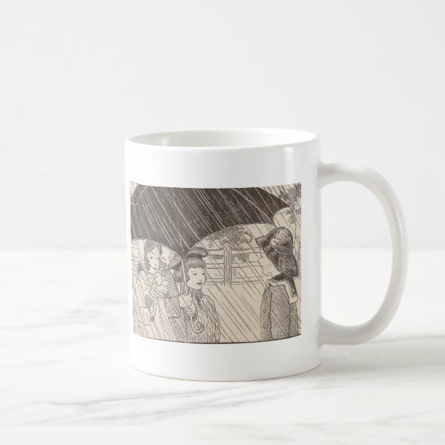 Caneca De Café U é para o guarda-chuva (Direita)