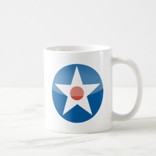 Caneca De Café U.S.A.  Retro