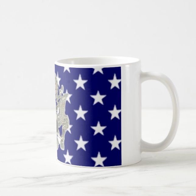 Caneca De Café u.s. insígnias militares (Direita)