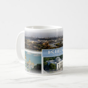 Caneca De Café UA Ucrânia - Kiev - Kiev - Kiev -