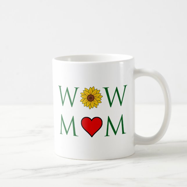 Caneca De Café Uau_Mãe (Direita)