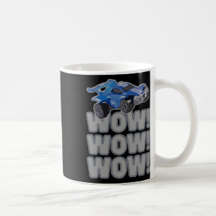 Caneca De Café Uau! Uau! Uau! Jogo de Futebol de Foguete
