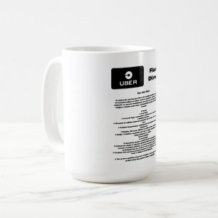 Caneca De Café Uber Flash Direct Diretrizes