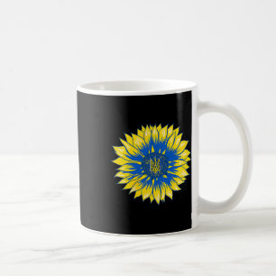 Caneca De Café Ucrânia Girassol Bolsilho Estilo Retro Floral Ucrâ