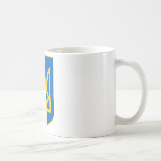 Caneca De Café Ucrânia pouca brasão