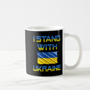 Caneca De Café Ucrânia Tridente Ucrânia bandeira ucraniana Ukrain