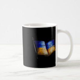 Caneca De Café Ucrânia Vintage Apoie a Ucrânia Fique Com a Ucrâni
