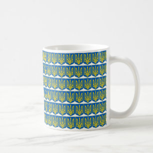 Caneca De Café Ucraniano Tryzub