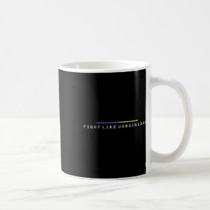 Caneca De Café Ucraniano Zelensky Ucrânia Exército Verde Lutar Co