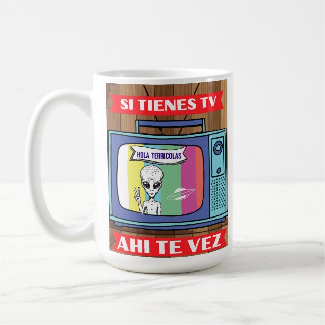CANECA DE CAFÉ UFO AHI TE VEZ (Esquerda)
