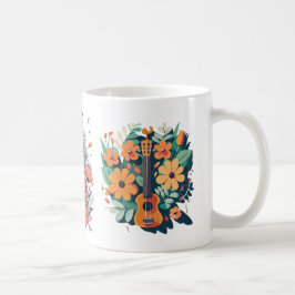 Caneca De Café Ukulele Enthusiast Mug