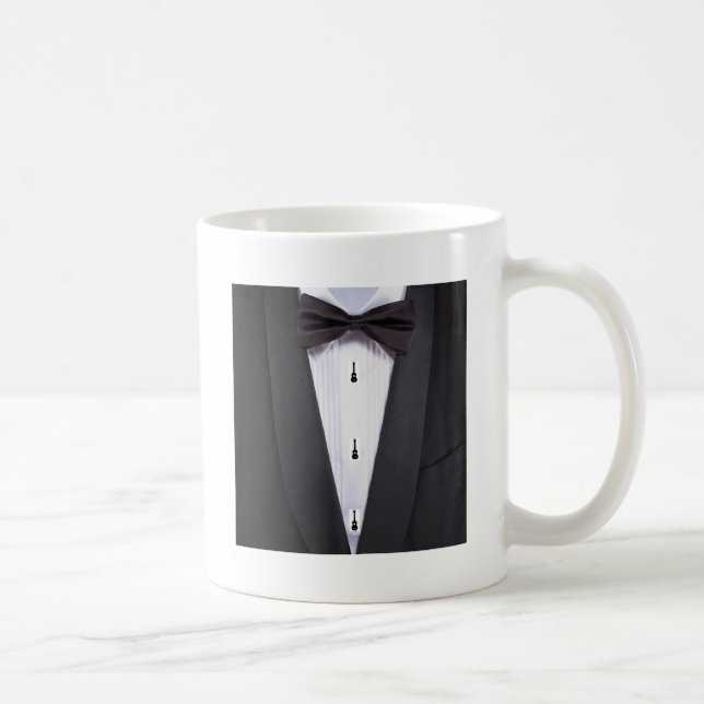 Caneca De Café Ukulele formal (Direita)