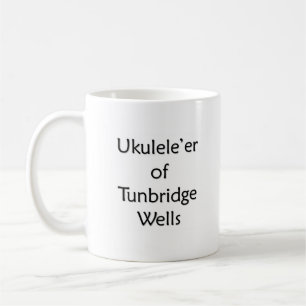 Caneca De Café Ukulele'r de poços de Tunbridge