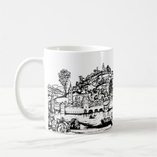 Caneca De Café Ulm cidade em Baden-Württemberg na Alemanha