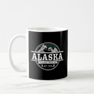 Caneca De Café Última Vacinação Fronteiriça do cruzeiro do Alaska