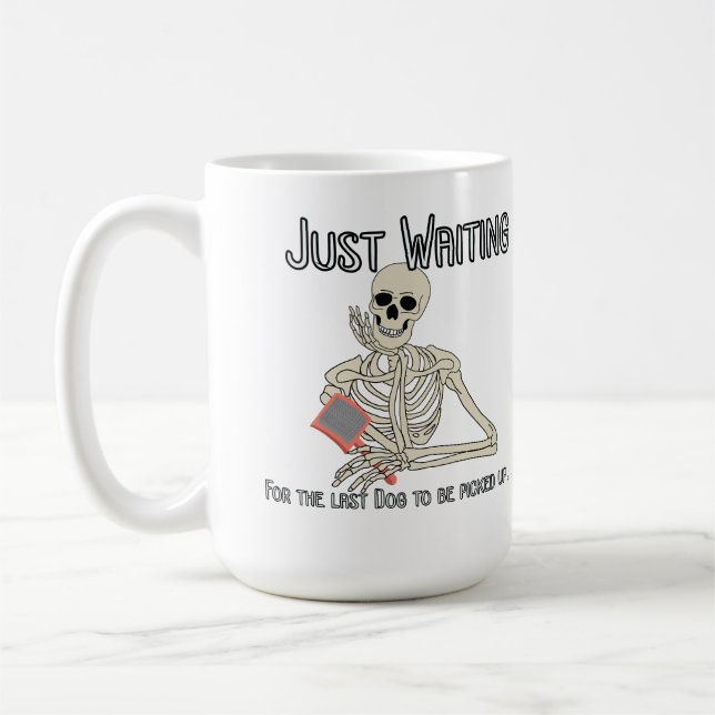 Caneca De Café Último cão a recolher (Esquerda)
