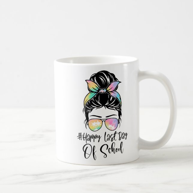 Caneca De Café Último Dia Da Escola, Chupa-Tie Dye Verão (Direita)