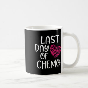 Caneca De Café Último Dia Da Quimioterapia De Sobrevivência Do Câ