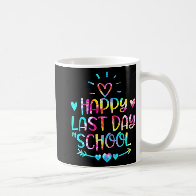 Caneca De Café Último Dia De Formatura Escolar Gravata De Profess (Direita)
