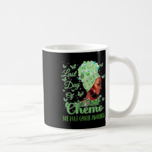 Caneca De Café Último Dia De Quimioterapia Conscientização Sobre
