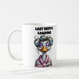 Caneca De Café Último Nervo Carregando a Mãe