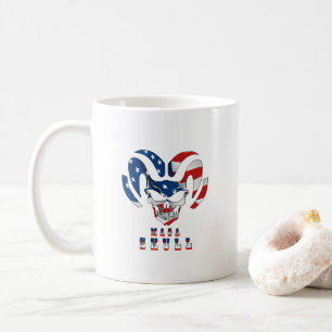 Caneca De Café Ultra Maga Skull Clássica #11