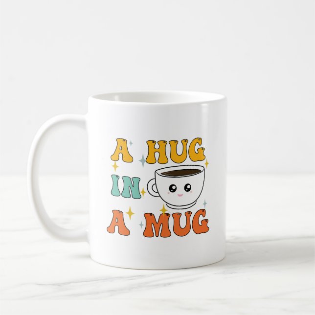 Caneca De Café Um abraço em um cãozinho (Esquerda)