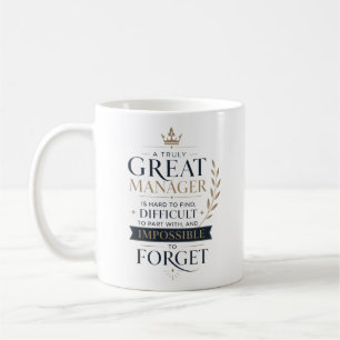 Caneca De Café Um Agradecimento a um Gestor Realmente Ótimo
