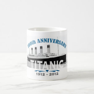 Caneca De Café Um aniversário de naufrágio titânico de 100 ano