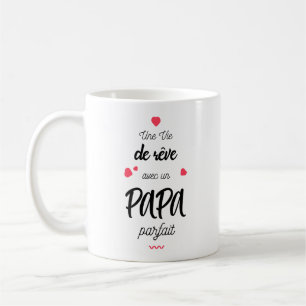 Caneca De Café Um année de rêve com uma papá perfeita