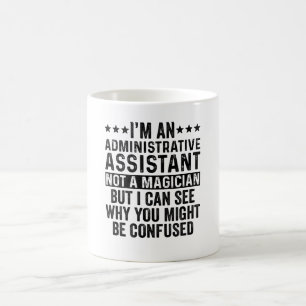 Caneca De Café Um Assistente Administrativo Não É Um Engraçado Má