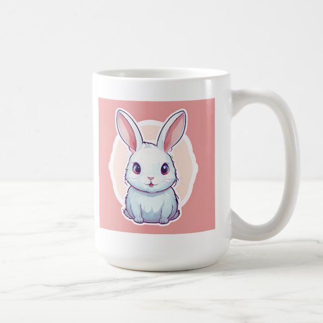 Caneca De Café um belo coelhinho. (Direita)