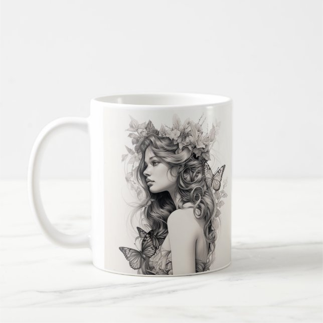Caneca De Café Um belo e incomum presente presente para sua espos (Esquerda)