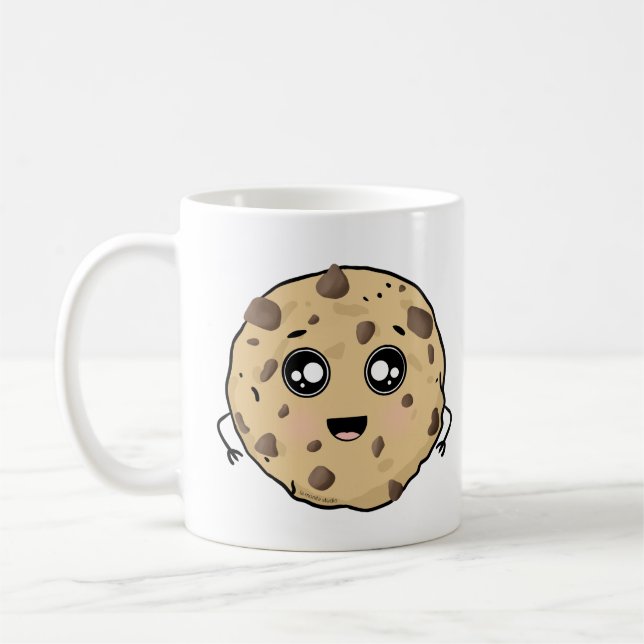 Caneca De Café Um biscoito fofo - Kawaii (Esquerda)