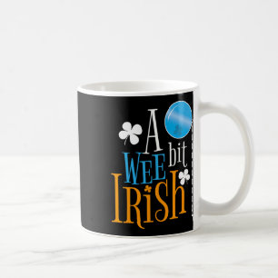 Caneca De Café Um Bit Irish Pride Dia de São Patrício Shamrock Gr
