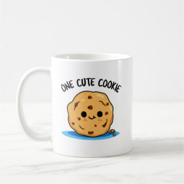 Caneca De Café Um Bonito Cookie Engraçado Comida