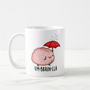 Caneca De Café Um-brain-lla Piadas Engraçadas do Cérebro 