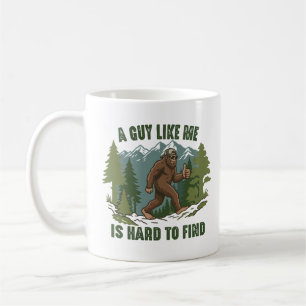Caneca De Café Um Cara Como Eu É Difícil De Encontrar Bigfoot Eng