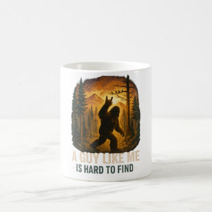 Caneca De Café Um cara como eu é difícil de encontrar Pé Grande P