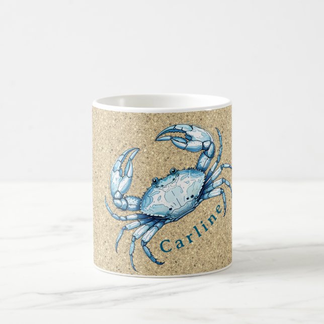 Caneca De Café Um Caranguejo Azul (Centro)