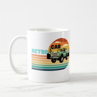 Caneca De Café Um carro grande retrô