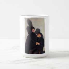 Caneca De Café Um Casal com Sombras Transpostas (por Emile Friant
