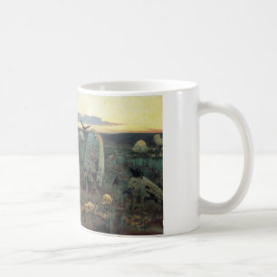 Caneca De Café Um cavaleiro nas estradas transversaas