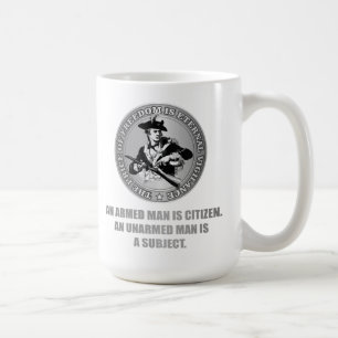 Caneca De Café Um cidadão armado