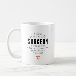 Caneca De Café Um Cirurgião Verdadeiramente Incrível Personalizad
