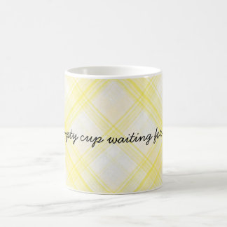 Caneca De Café Um Copo Vazio...