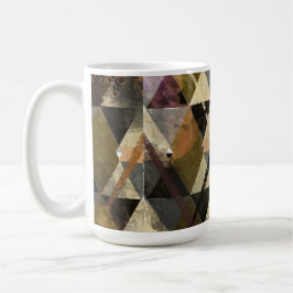 Caneca De Café Um design abstrato moderno