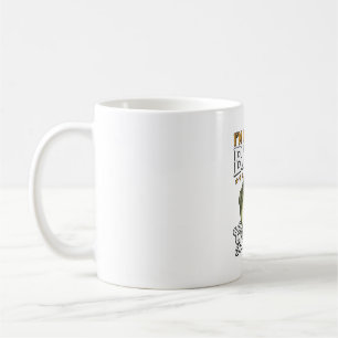 Caneca De Café Um design vetorial vintage de pesca de um avô de b