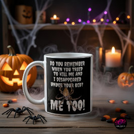 Caneca De Café Um Dia das Bruxas de Vingança de Aranha