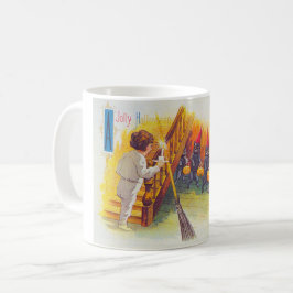 Caneca De Café Um Dia das Bruxas (Gatos Negros)